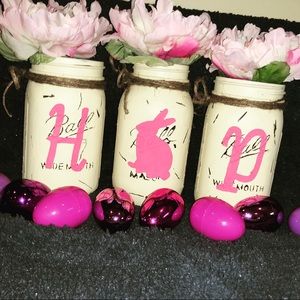Mason Jar “HOP” Decor